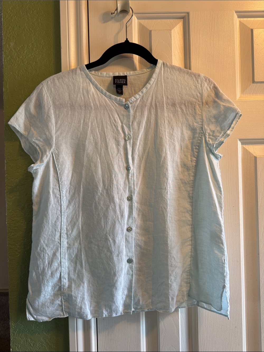 Eileen Fisher Irish Linen top